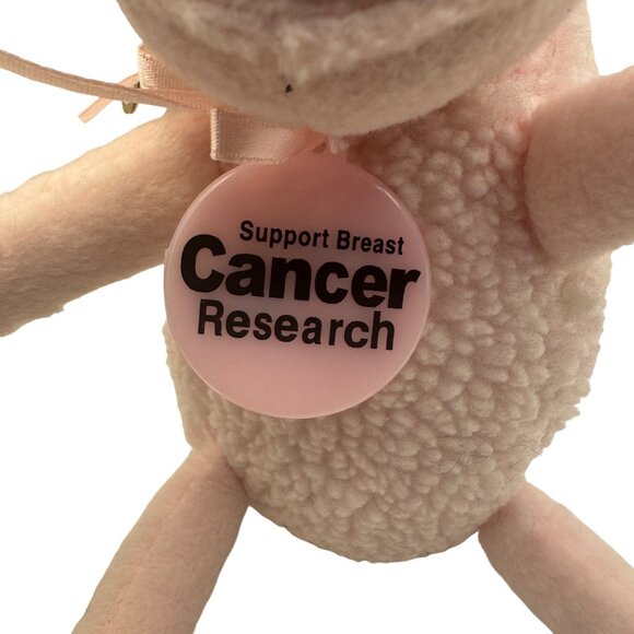 Serta 75th Anniversary Collectible Sheep Plush Toy Pink 2000 Limited Edition - Picture 7 of 7